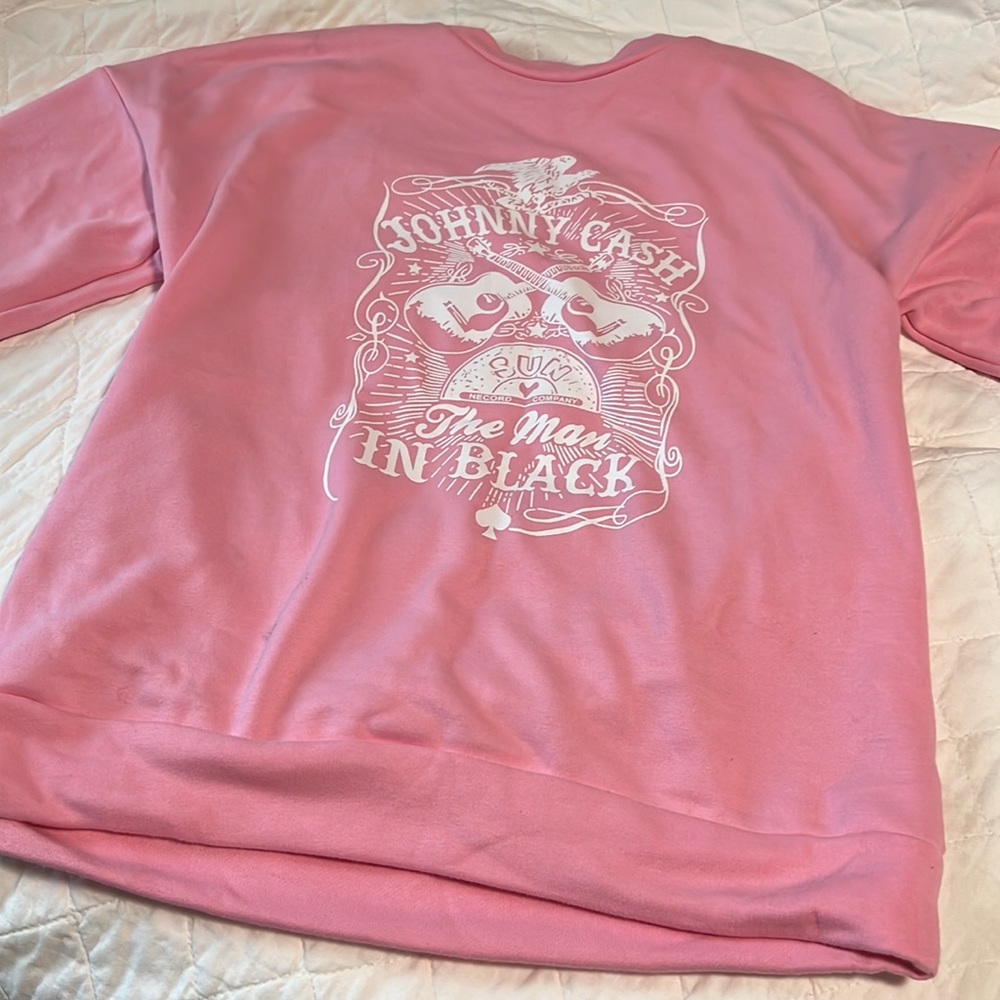 Johnny cash graphic sweatshirt